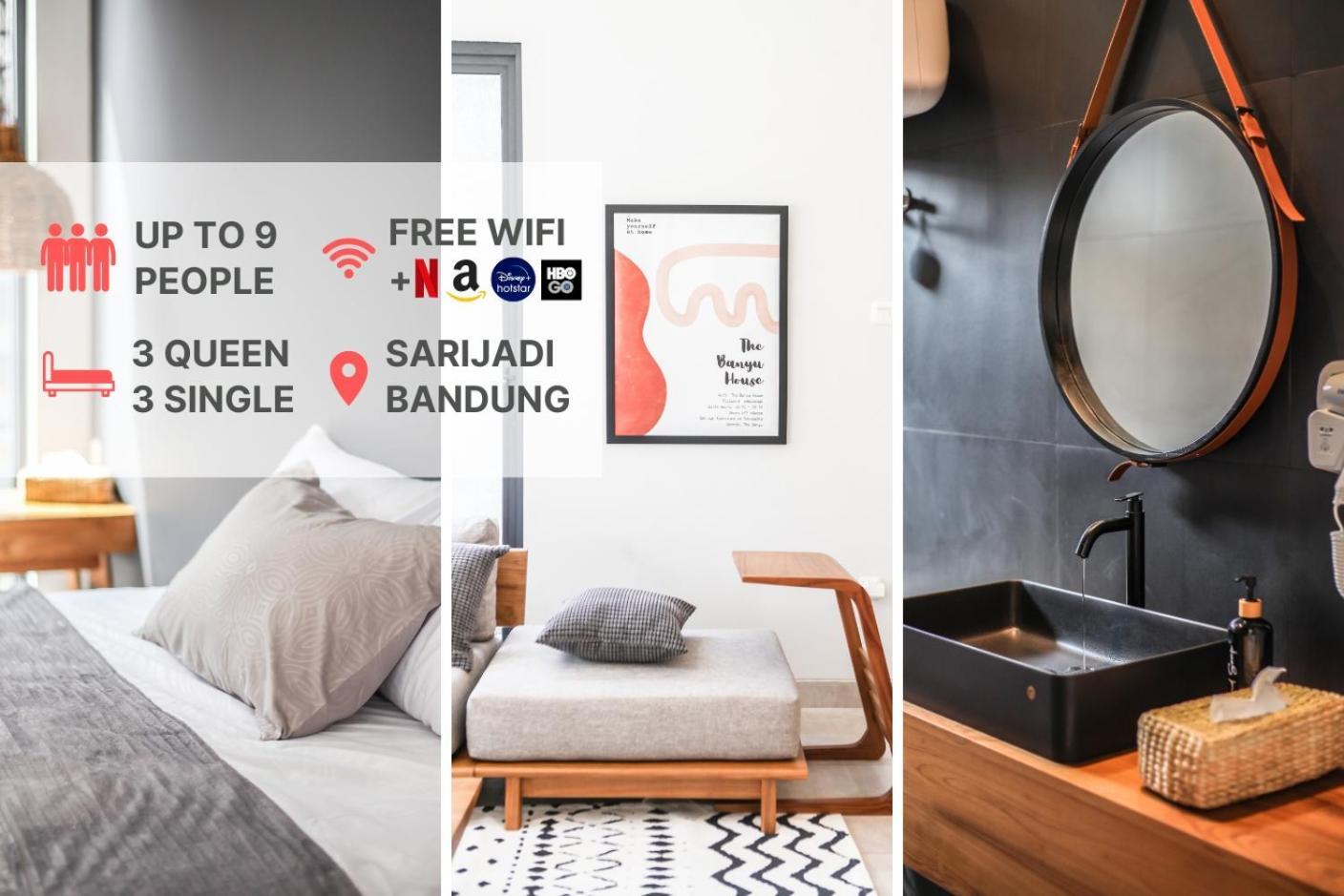 The Banyu House 3 Villa Bandung Ngoại thất bức ảnh